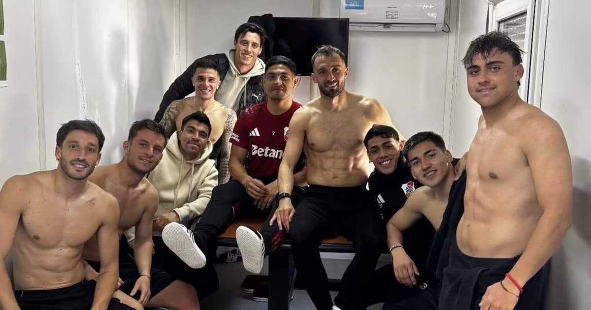 Acuña con los borrados de River.