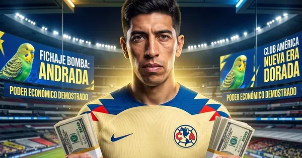 Andrada suena en América.
