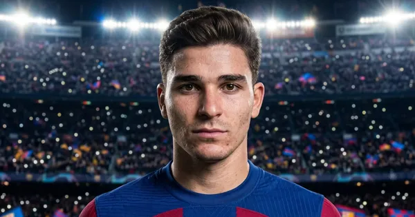 Julián Álvarez se refiere a su futuro.