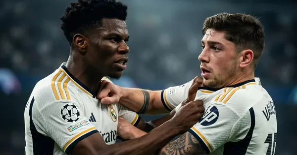 Pelea en Madrid.