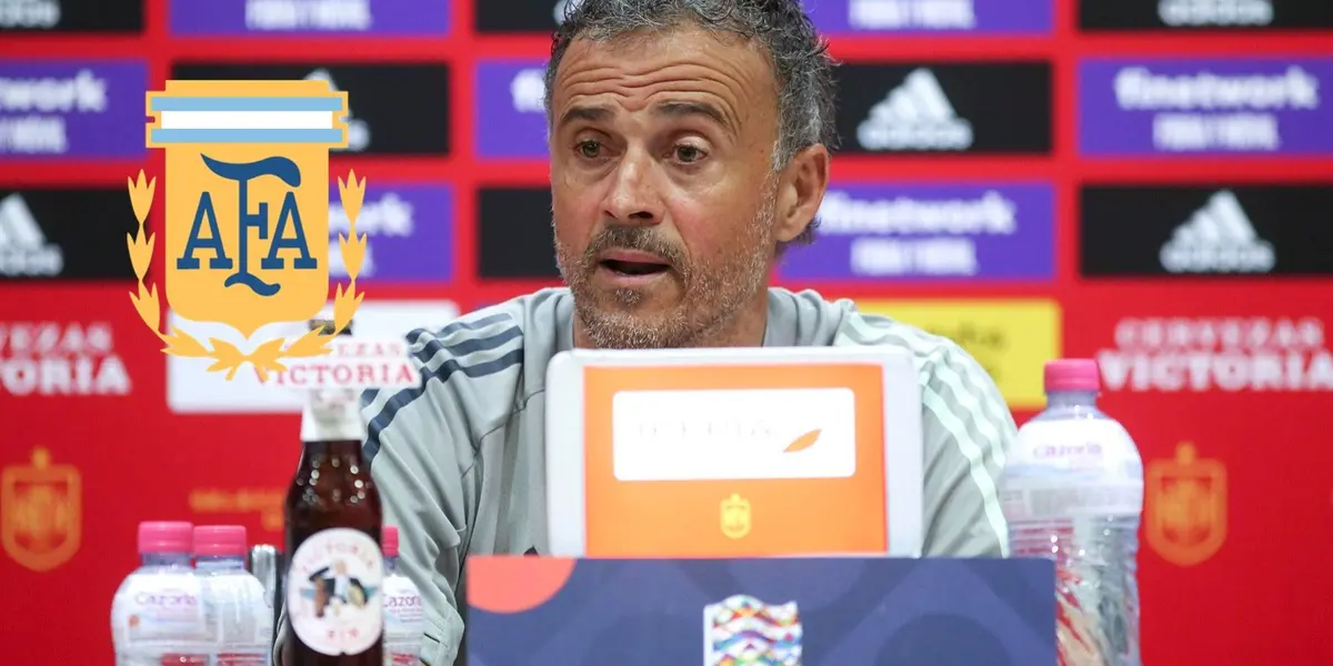 Al entrenador de España le preguntaron sobre los candidatos a la Copa del Mundo y, si bien no titubeó, se lo notó irónico en al respuesta. 