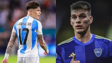 Alejandro Garnacho en Argentina y Kevin Zenón en Boca