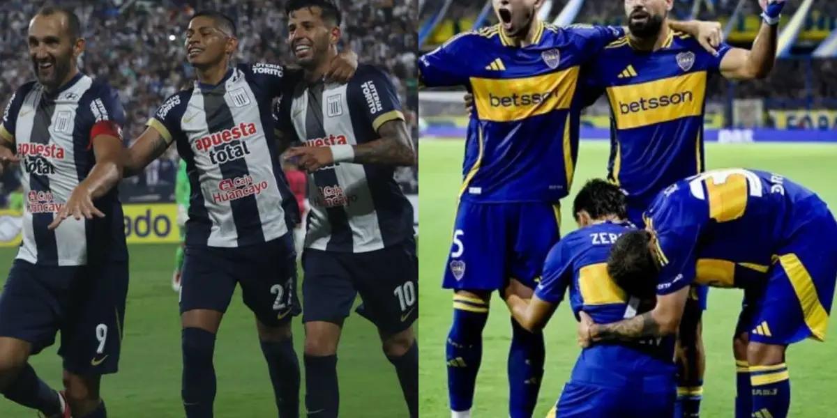 Alianza Lima vs Boca.