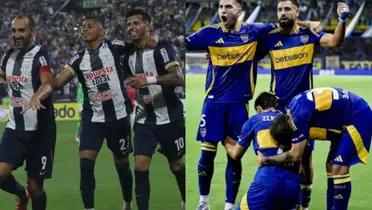 Alianza Lima vs Boca.