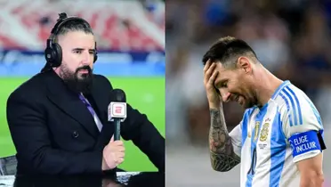 Álvaro Morales contra Messi
