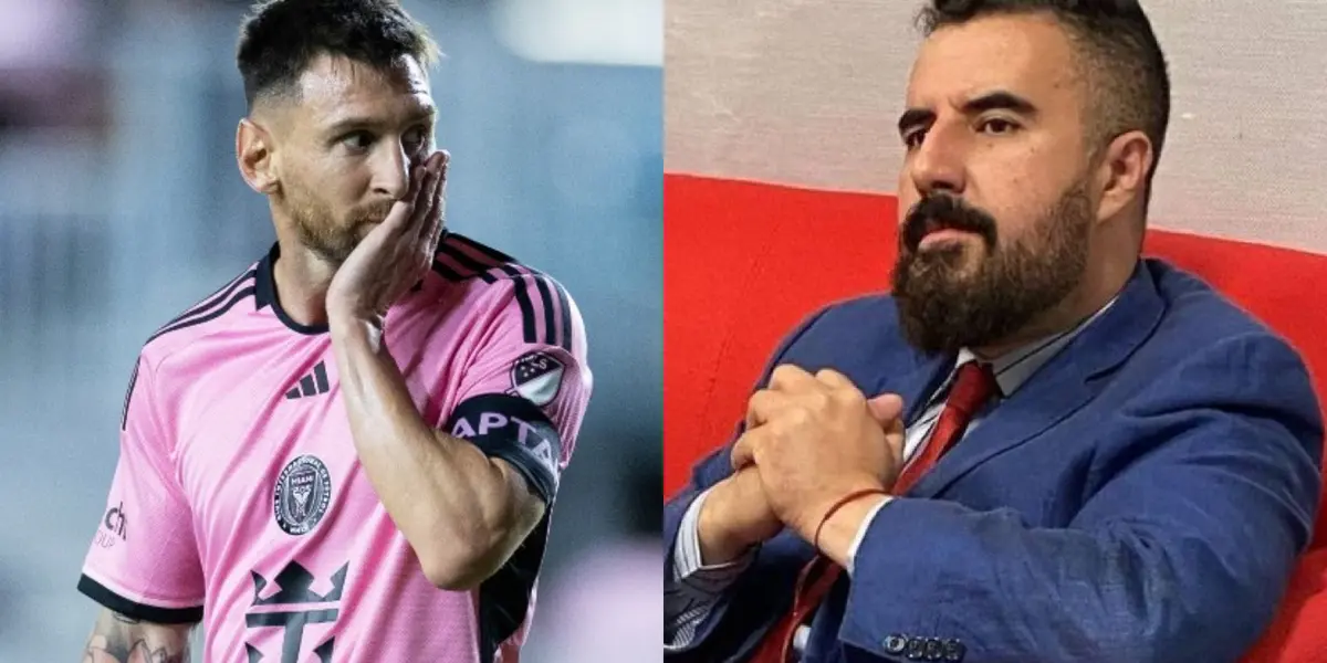 Álvaro Morales criticó nuevamente a Lionel Messi