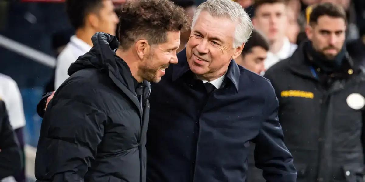 Ancelotti habló de Simeone