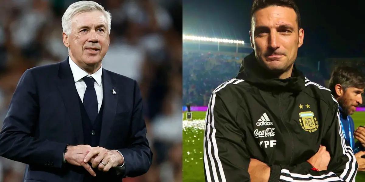 Ancelotti y Scaloni