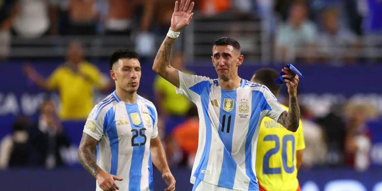 Las últimas palabras de Ángel Di María con la Selección Argentina y el mensaje que le dejó a Lionel Messi