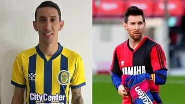 Ángel Di María y Lionel Messi