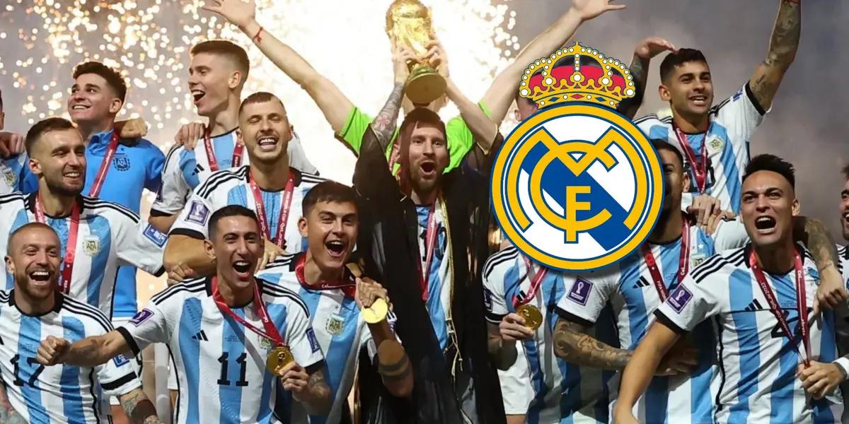 Argentina levanta el trofeo en Qatar 2022.