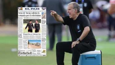 Bielsa volvió a ser criticado por la prensa de Uruguay