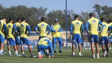 Boca Juniors entrenamiento
