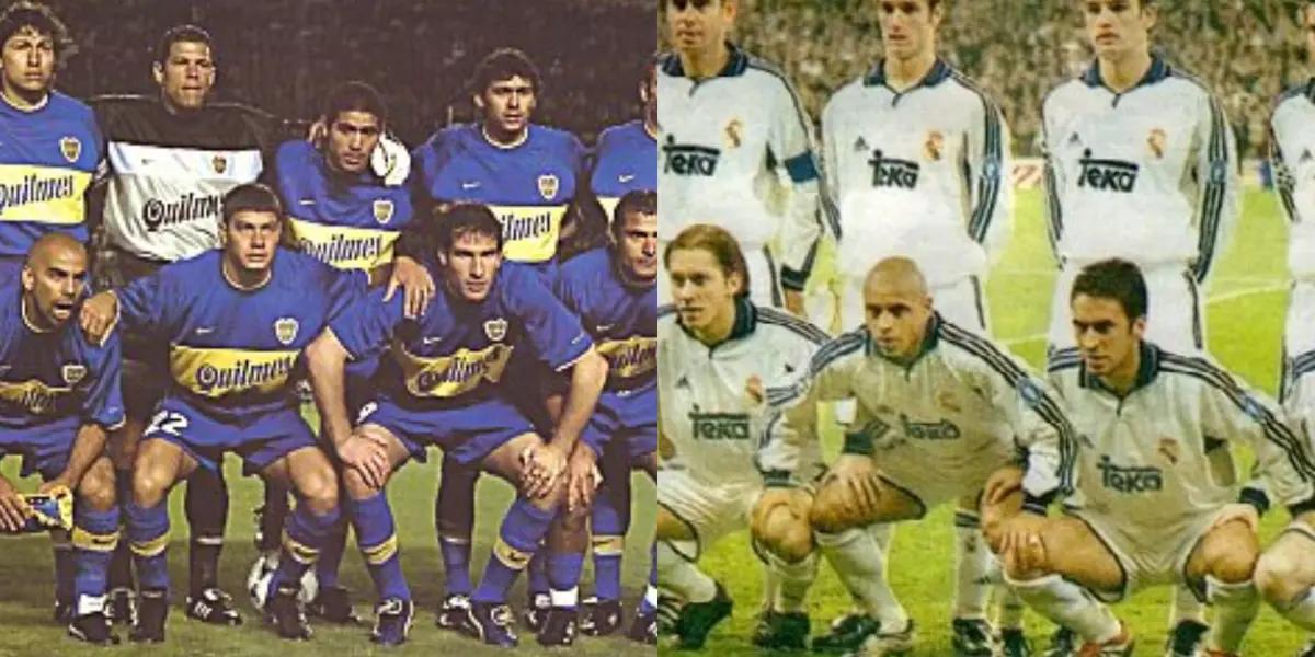 Boca vs Real Madrid.