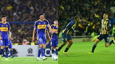 Boca vs Rosario Central.