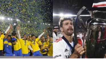 Boca y River campeones.