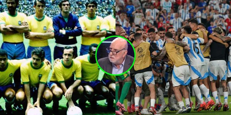 (VIDEO) Aunque Argentina gane el domingo, la mejor selección de la historia seguirá siendo Brasil del 70