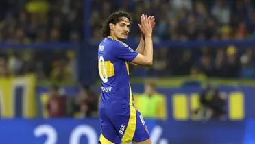 Cavani es la cara de los nuevos referentes de Boca (Foto Baires).