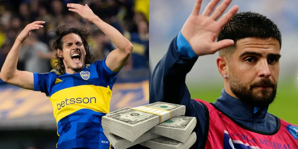 Con Cavani ganando 2,7 millones, el salario europeo que recibe Insigne en la MLS