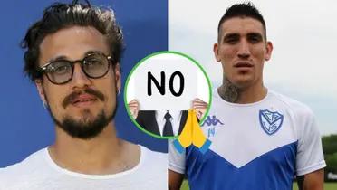 Daniel Osvaldo y Ricardo Centurión, este útlimo en su etapa con Vélez.