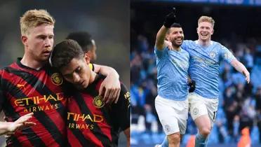 De Bruyne recordó cómo era Agüero como compañero