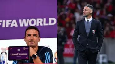 Demichelis en River y Scaloni en Argentina 