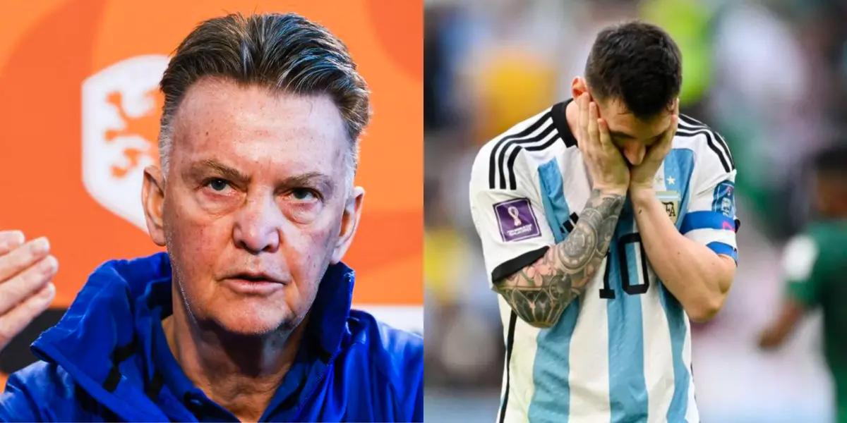 Desde Países Bajos señalan que el entrenador tiene un plan anti Messi para avanzar a las semifinales