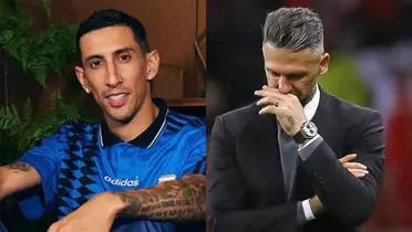 Di María y Demichelis.