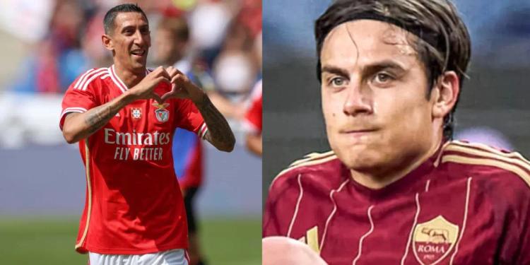 ¿Quién anota más? Comparativa goleadora: Di María vs. Dybala en sus clubes actuales