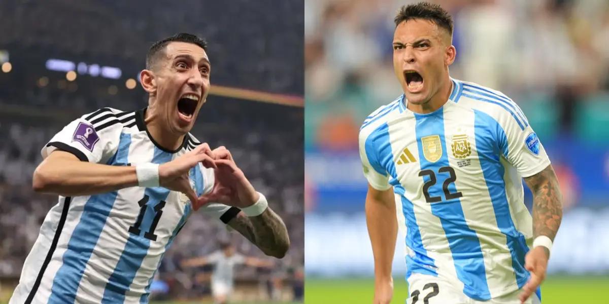 Di María y Martínez.