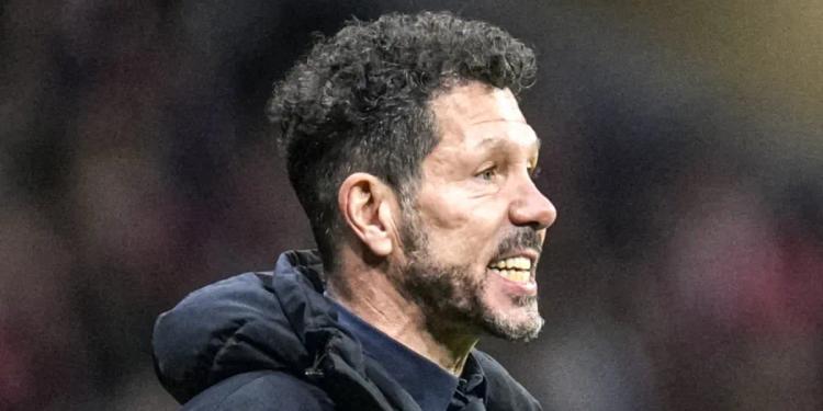 Así reaccionó Diego Simeone al penal anulado a Julián Álvarez