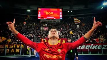 Dybala en la Roma.