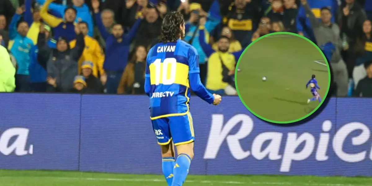 (VIDEO) Cavani sigue afilado: 14° gol en el año y Boca supera a Almirante Brown