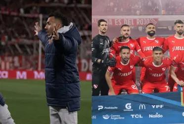 El ‘Apache’ ganó ante Vélez en su primer partido como director técnico del Rojo.