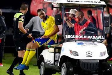 El capitán del Xeneize, Carlos Izquierdoz, sufrió una fractura en el quinto hueso metatarsiano de su pie izquierdo y estrá afuera de las canchas al menos dos meses. 