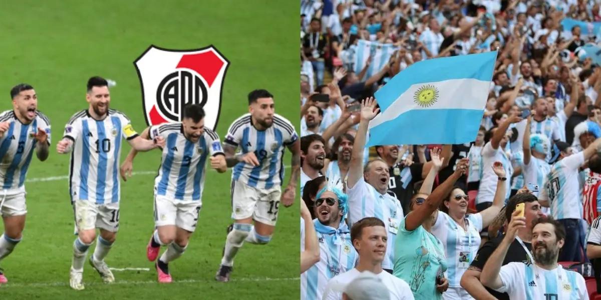 El CM del Millonario siguió con la tradición como en cada previa de los partidos del seleccionado. 