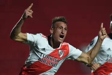 El delantero se deshizo en elogios hacia el colombiano y habló de la actualidad de River.