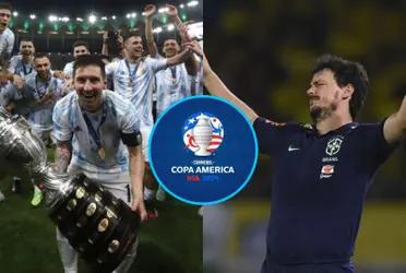 El DT que suena en Brasil para pelearle la Copa América a la 'Scaloneta'.