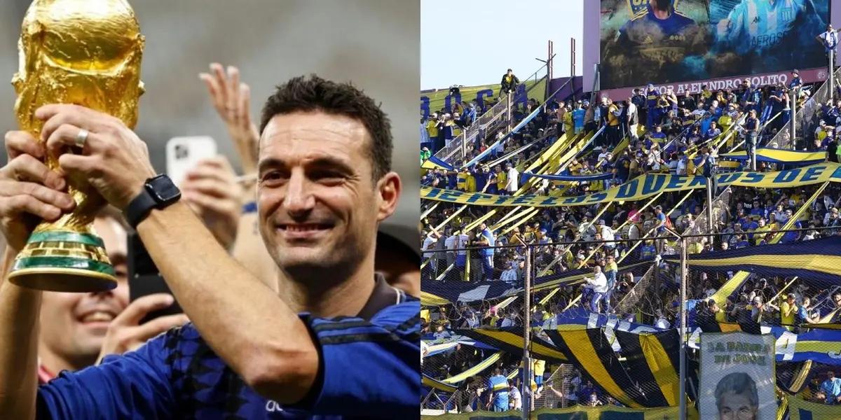 El entrenador del campeón del mundo realizó un emotivo posteo por los festejos y usó una frase que los Xeneizes toman como un guiño.