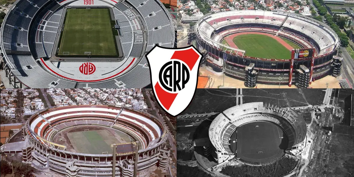 El Estadio Más Monumental y su evolución en el tiempo.