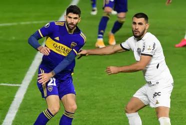 El exdelantero de Lanús anotó el único gol del triunfo ante Colón de Santa Fe. 