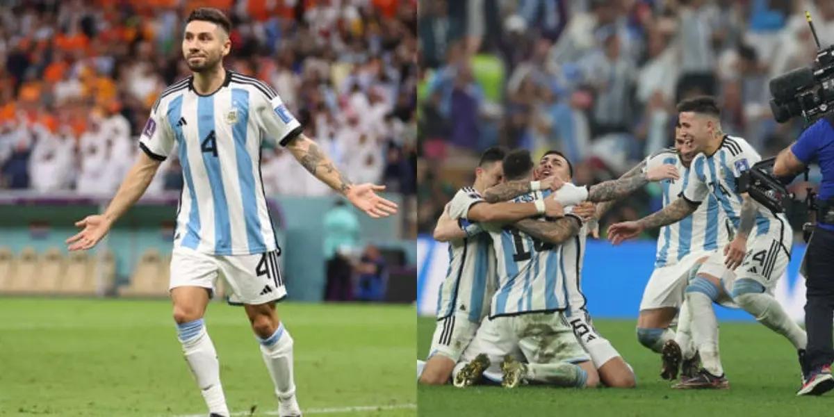 El lateral derecho del seleccionado volvió a demostrar personalidad y aportó para que Argentina levante a copa del mundo.