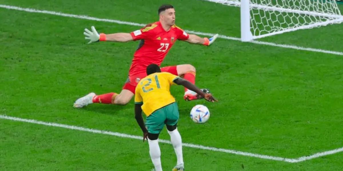 El portero quiso inmortalizar la Copa del Mundo obtenida por la selección argentina