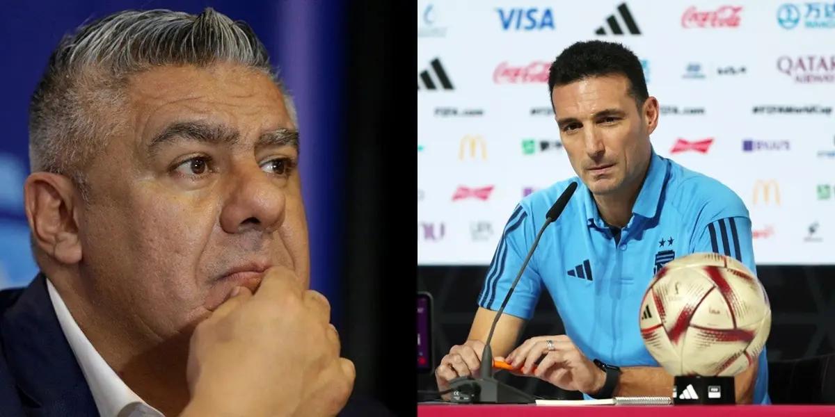 El presidente de la AFA habló sobre la continuidad del entrenador, y reveló un detalle que pocos sabían.