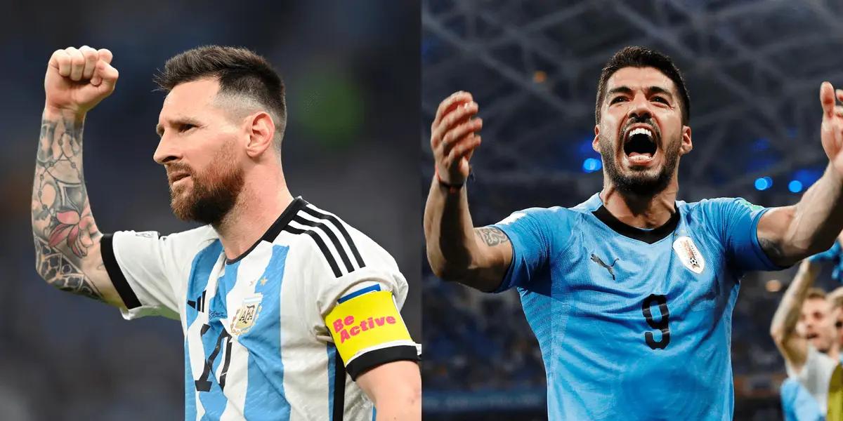 El uruguayo, quien es uno de los grandes amigos de Leo, se deshizo en elogios hacia el capitán de Argentina