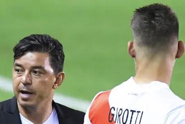 Federico Girotti fue perdiendo terreno en el equipo del Muñeco y en diciembre podría emigrar.