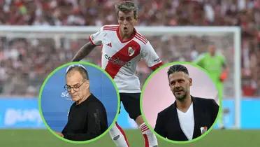 Fonseca, Demichelis y Bielsa.