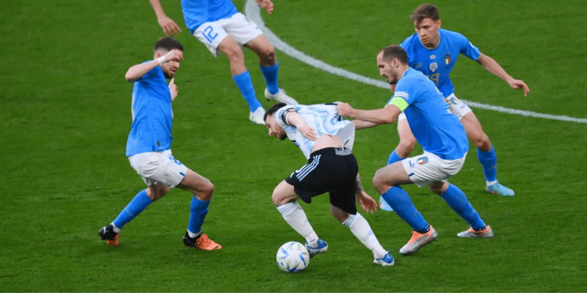 Frente a Estonia, los aficionados quedaron impresionados por sus cinco goles, pero hubo otra acción que dejó atónitos a los hinchas de la Albiceleste