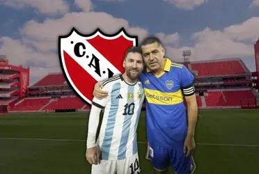 Fue el socio de Riquelme en Boca y compartió equipo con Messi en la Selección Argentina.