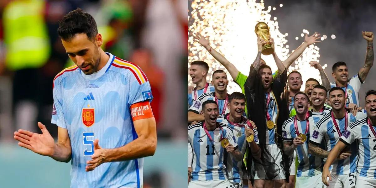 Fue tentado por la selección europea y desde su club lo presionan, pero más pudo el amor por el campeón del mundo